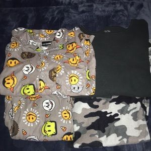 Lot Boys Long sleeve pajama pants sets